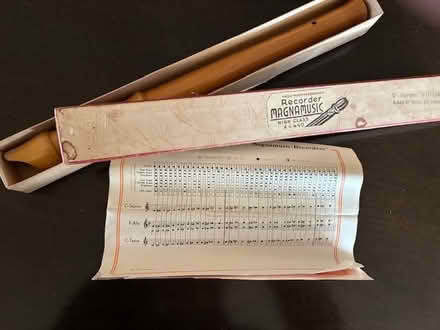 Photo of free Wooden soprano recorder (Ann Arbor near Hillside Terr.) #1