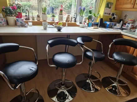 Photo of free Kitchen/bar stools (Hadleigh SS7) #1