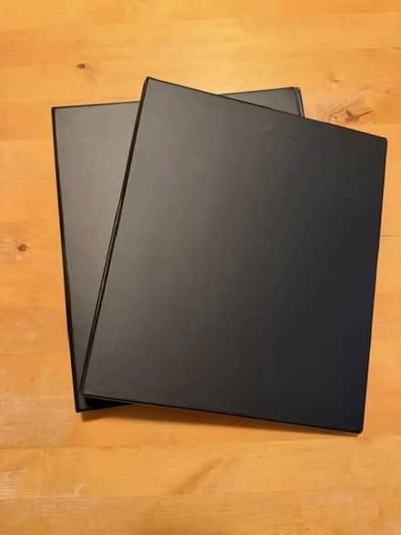 Photo of free 1" Black Binders (Yorktown) #1