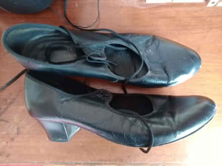 Photo of black tap shoes UK size 7.5 (St Leonards Green TN38) #1