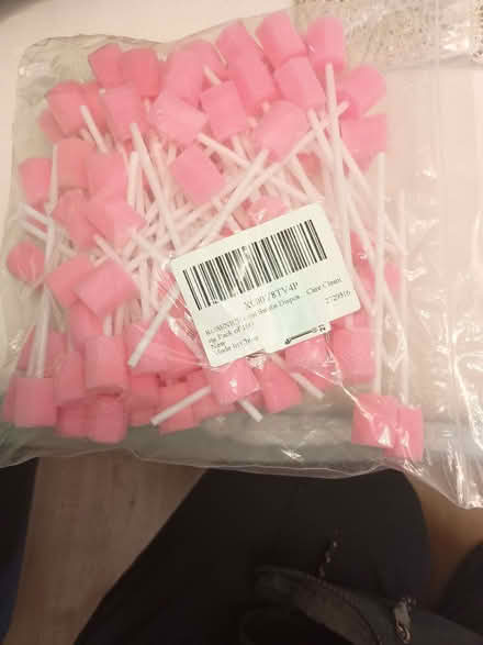 Photo of free Bag of Oral Swabs (Billing Road East area) #1