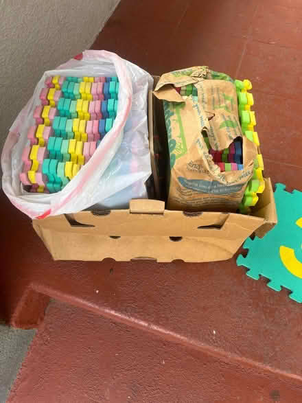 Photo of free Foam tile flooring (East end Alameda) #2