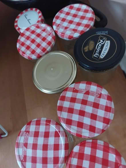 Photo of free Empty Jam Jars with lids (Hale Village L24.) #1