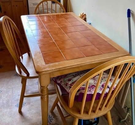Photo of free table and 3 chairs (Cork city) #1