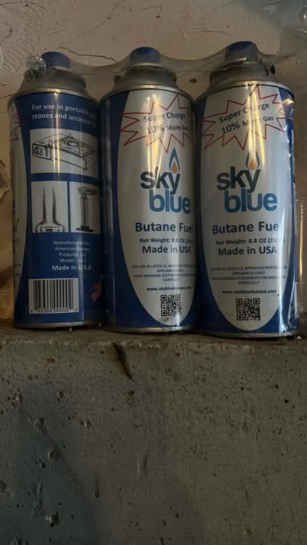 Photo of free Butane Fuel cans (Groton near Shaw’s) #1