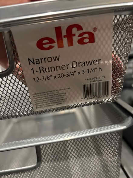 Photo of free Drawer unit (60093) #2