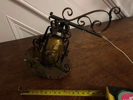 Photo of free Wrought iron porch light (Withington M20) #2
