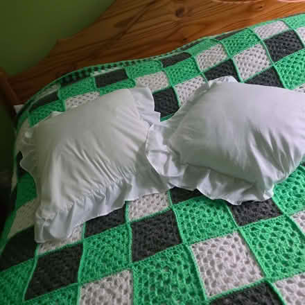 Photo of free 2 small cushion pads , 2 sets covers and 2 green c (Clive Vale TN35) #2