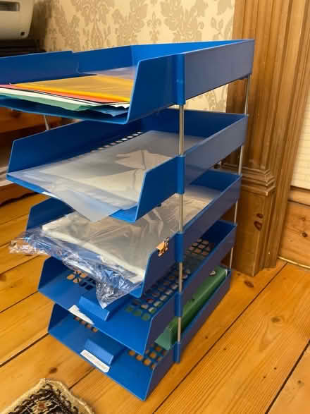 Photo of free Stackable plastic file trays (Langley SL1) #1