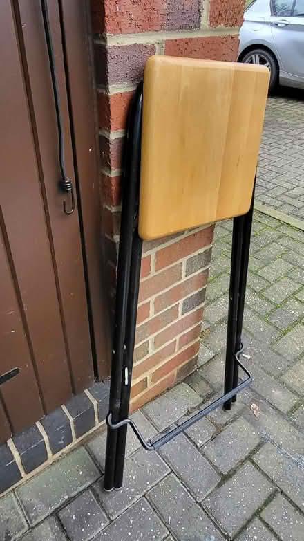 Photo of free Folding high stool (Oaklands nr Welwyn AL6) #2