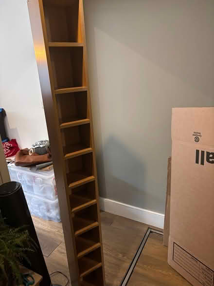 Photo of free Tall ikea CD stand (Tooting Bec) #1