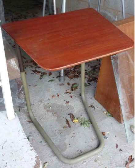 Photo of free 1970s over‐bed / bedside table (Denhams Cnr - Boorley Gardens) #1