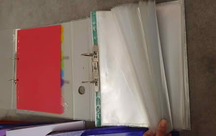 Photo of free Folders and plastic sleeves (Fenlake MK42) #2