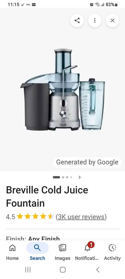 Photo of Juice Extractor (Lower East Side) #1