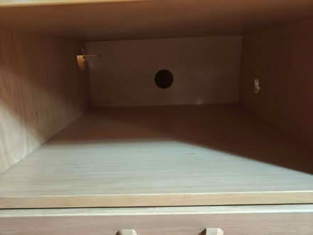 Photo of free Beech effect corner TV unit (Peachcroft OX14) #4