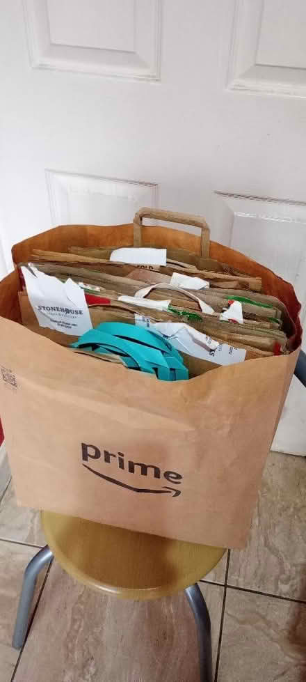 Photo of free Bag of large paper bags (Queensferry CH5) #1