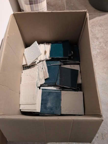 Photo of free Used 1970s Green bathroom tiles (Worcester WR5) #2