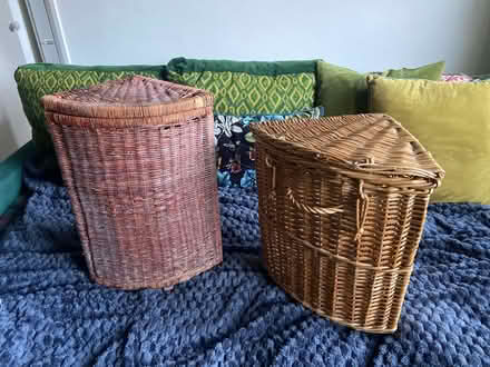 Photo of free Two corner baskets (Barnes) #1