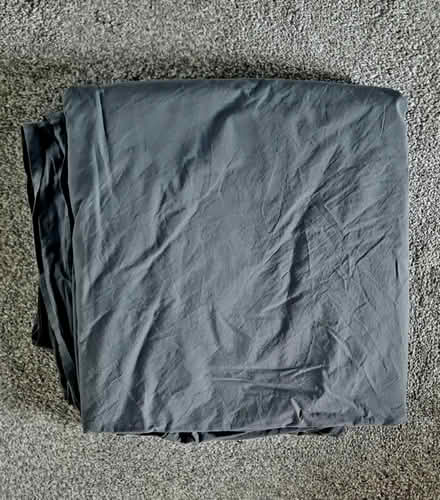 Photo of free King size grey flat sheet (Purbrook) #1
