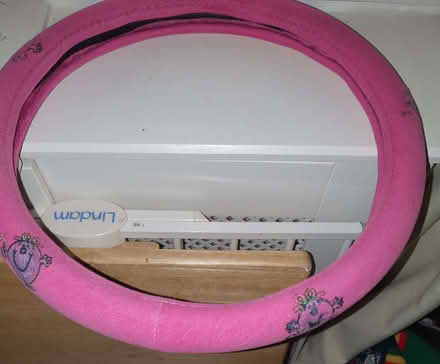 Photo of free Steeering Wheel Cover 15 inch diametrer Little Miss & Mr Men (Crown Wood RG12) #2