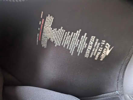Photo of free Kids wetsuit 11-12 (Springfield CM1) #2