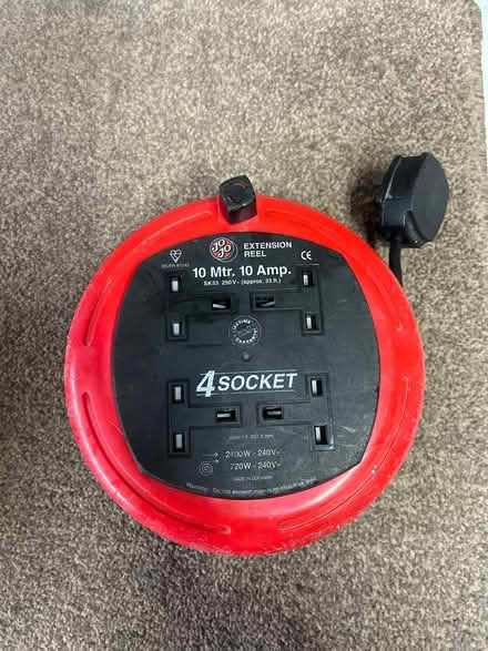 Photo of free 4 socket reel 10m (CH43) #1