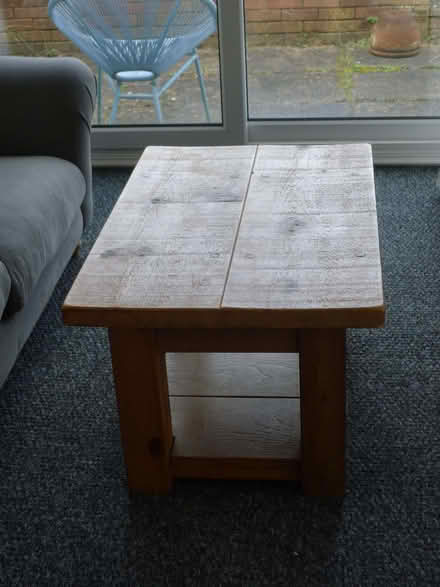 Photo of free Rustic solid wood coffee table (Cowley OX4) #3