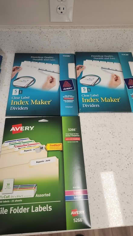 Photo of free File Folder & Divider Labels (Glenview or Downtown Oakland) #1