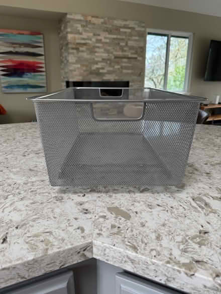 Photo of free Elfa Basket (West Petaluma) #1