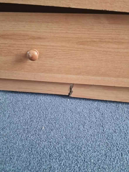 Photo of free Wood chest of drawers (TW10) #2