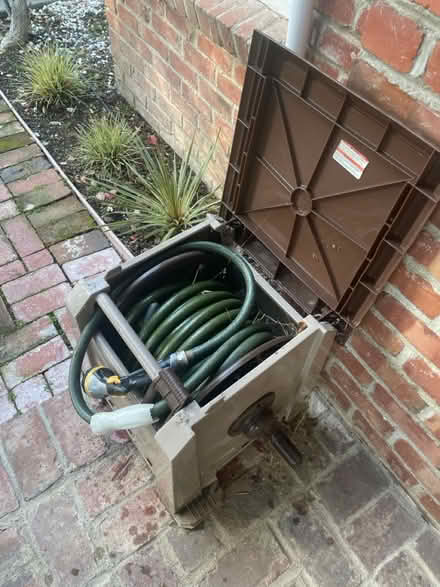 Photo of free Hose and container (Bird/Fuller) #1