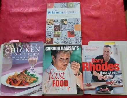 Photo of free 4 various cookery books (bramley LS13) #1