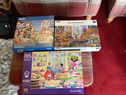 Photo of free 2 .1000 piece puzzles (Fords Farm RG30) #1