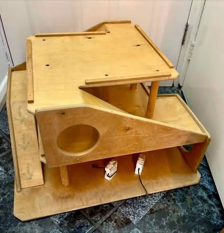 Photo of free Large Wooden Toy Garage (Fareham PO15) #1