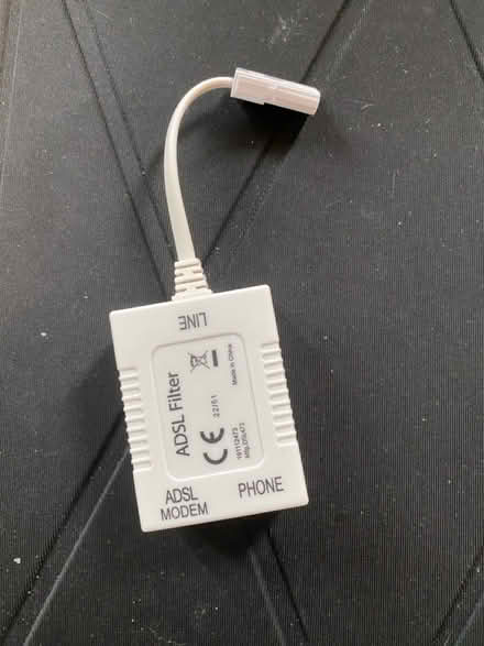 Photo of free ADSL filter (Jennett's Park RG12) #1