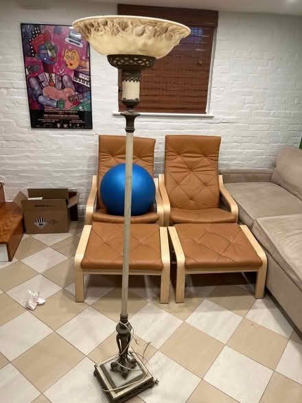 Photo of free Old floor lamp (Cleveland Park) #3