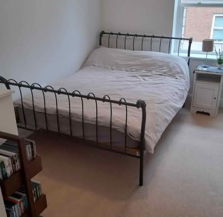 Photo of free Double bed frame and mattress (Bernards Heath AL1) #1