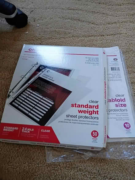 Photo of free Sheet Protectors (Birdland) #1