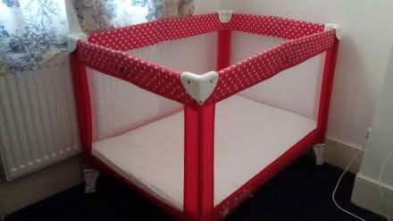 Photo of free Folding travel cot (E17) #2