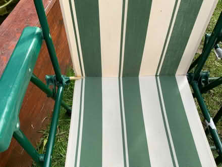 Photo of free Two folding garden chairs (Great Notley CM77) #2