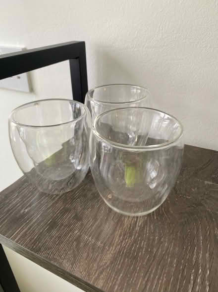 Photo of free Three Double Walled Glasses (CT11) #1