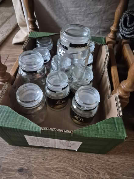 Photo of free Empty coffee jars (chichester p) #1