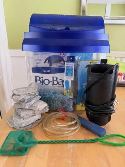 Photo of free Small Fish Tank and Supplies (Yorktown) #1