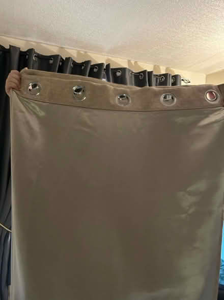 Photo of free 66x90 eyelet curtains (Arbourthorne S2) #2