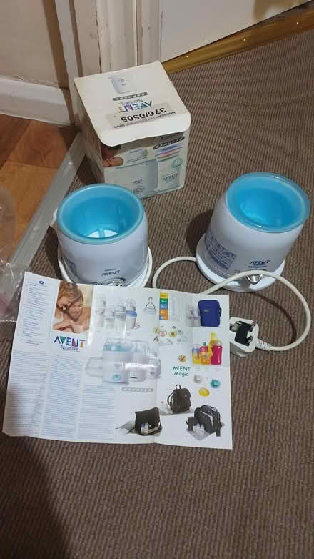 Photo of free 2x Avent baby Bottle warmers (Harefield UB9) #1