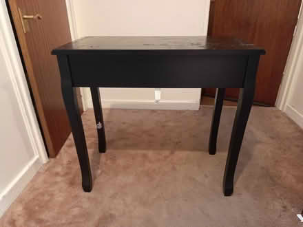 Photo of free Black wooden console desk (Shirley CR0) #4
