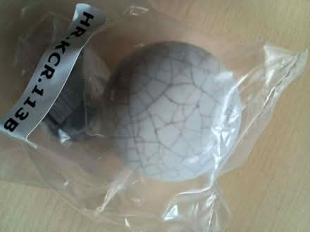 Photo of free New ceramic door/drawer knobs crackled glaze effect x 6 (Knaresborough HG5) #1