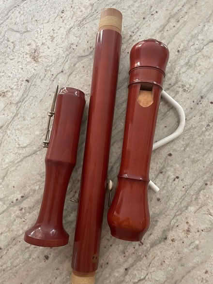 Photo of free Vintage wooden bass recorder (Combe Down, Bath.) #2