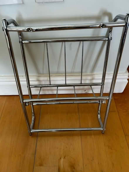 Photo of free Metal toilet roll / magazine holder (West Kirby) #2