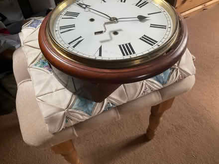 Photo of free Wooden wall clock (West Oxfordshire OX28) #2